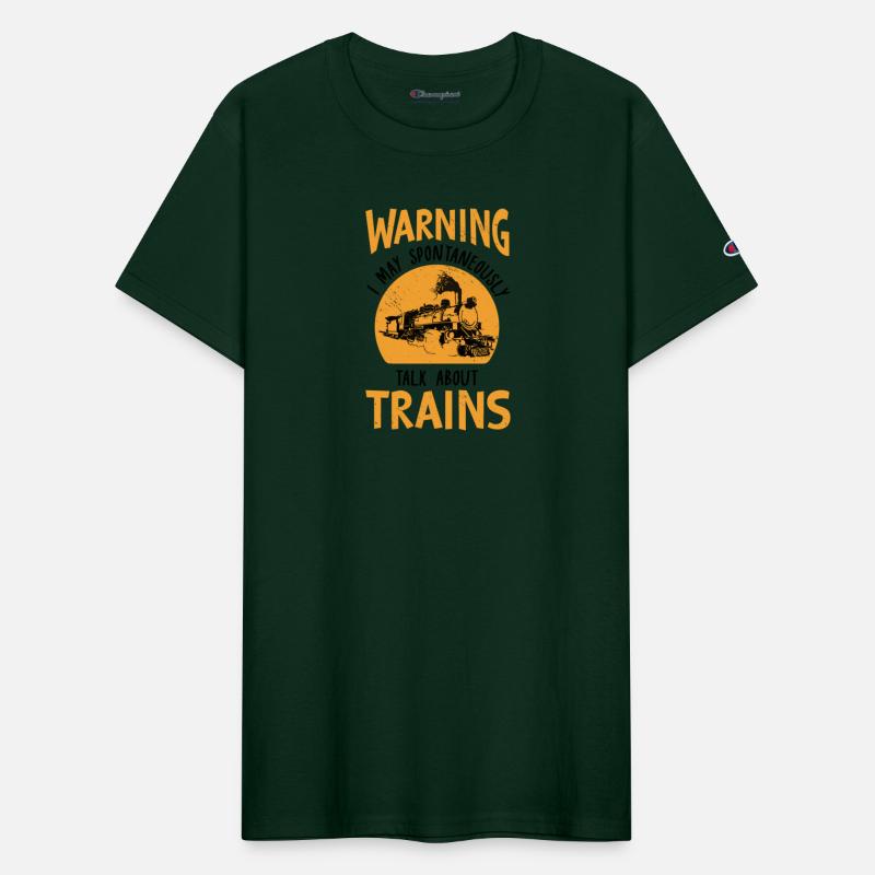 Warning I May Spontaneously Talk About Trains