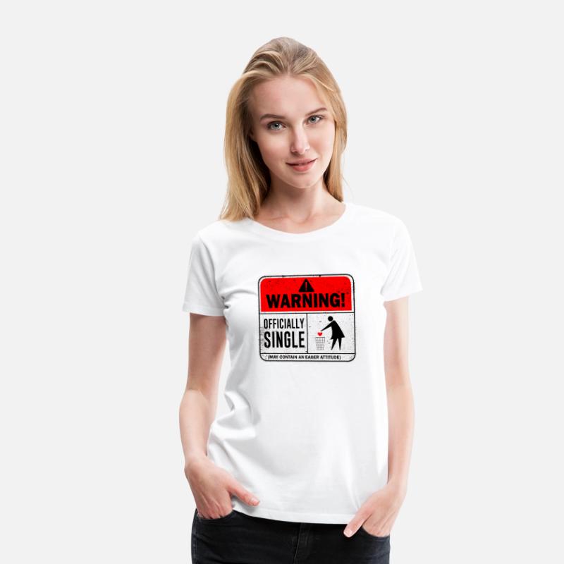 Warning Officially Single May Contain An Eager