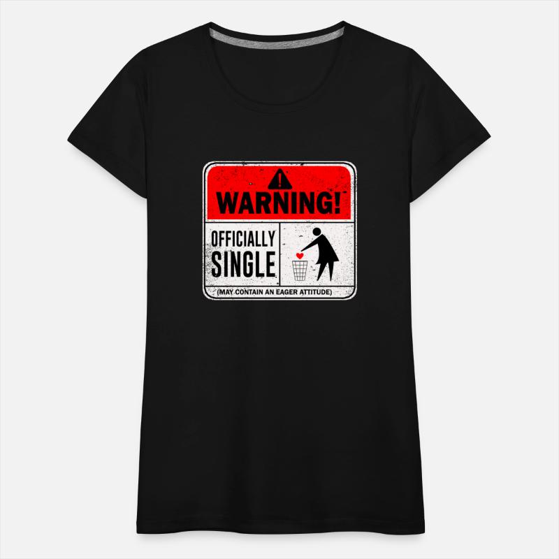 Warning Officially Single May Contain An Eager