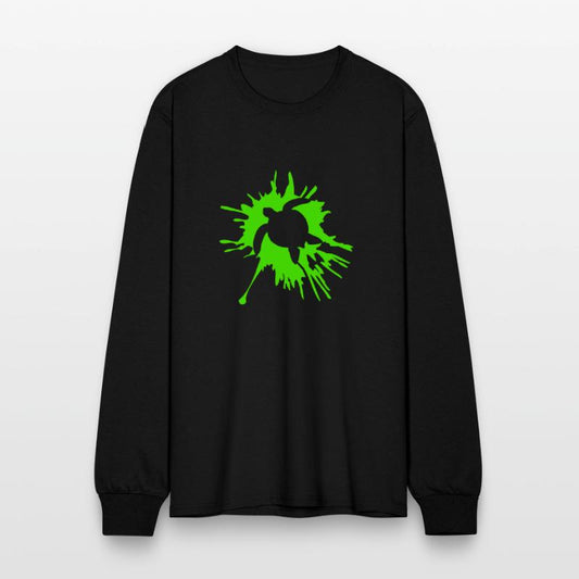 Water turtle color splash drops silhouette cool