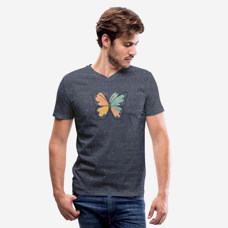 Watercolor Butterfly Art for Apparel