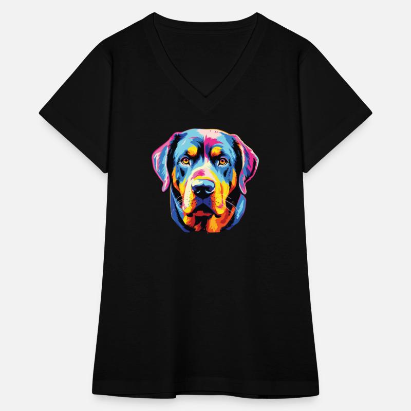 Watercolor Colorful Greater Swiss Mountain Dog