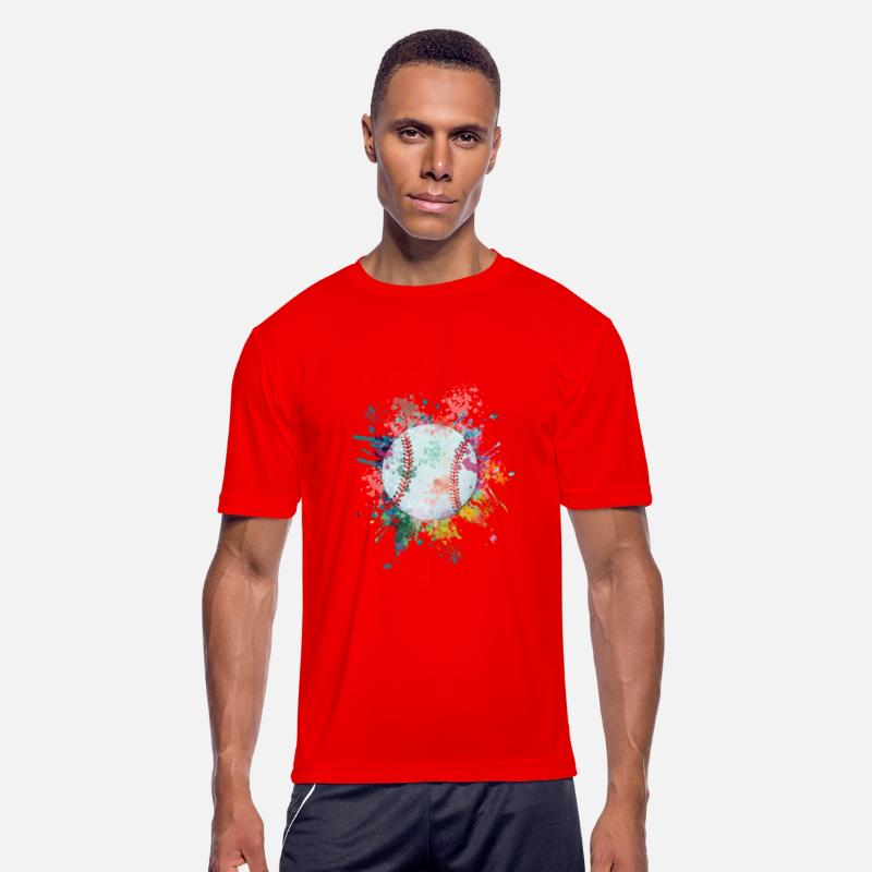 Waterfabe Color Explosion Splash Design Baseball