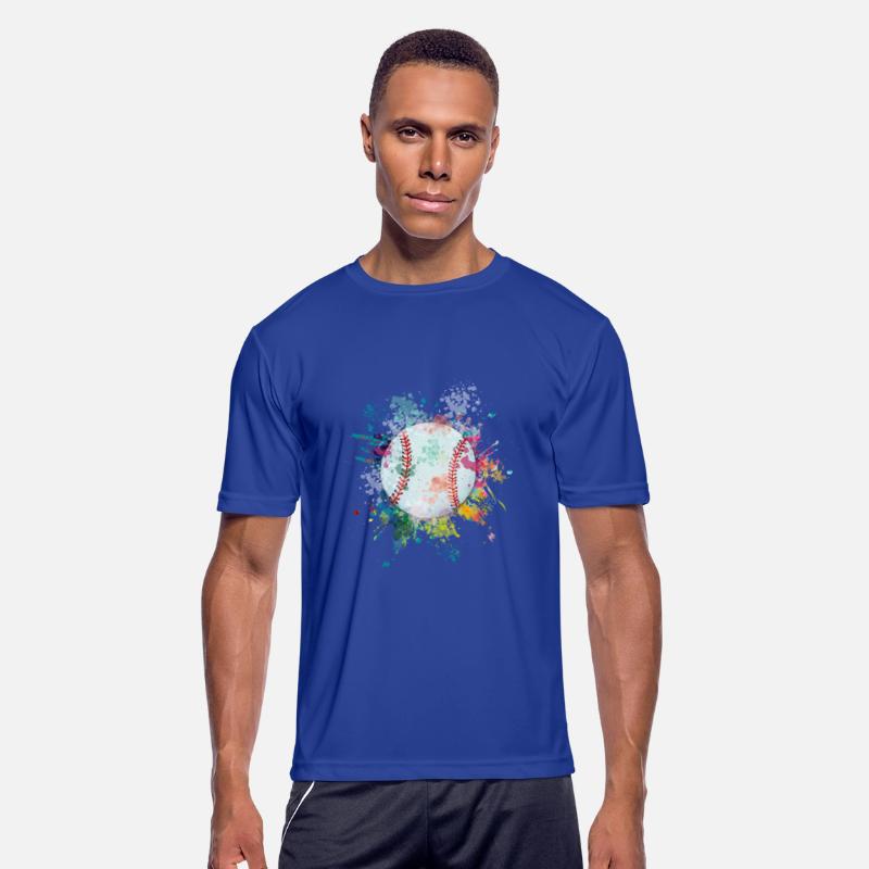 Waterfabe Color Explosion Splash Design Baseball