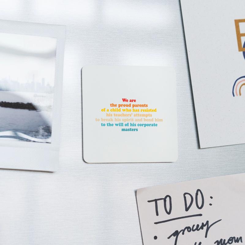 We Are The Proud Parents Of A Child