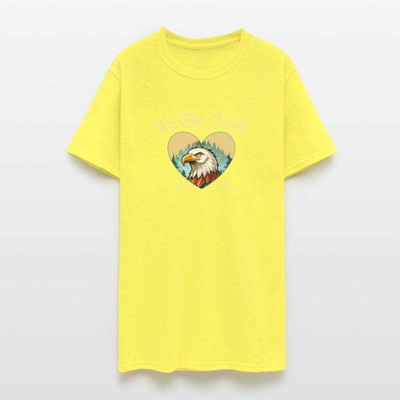 We The People USA Bald Eagle patriotic graphic