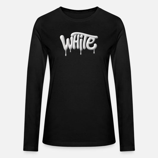 WHITE Drip 3D Glossy Graffiti Shirt – Bold Street