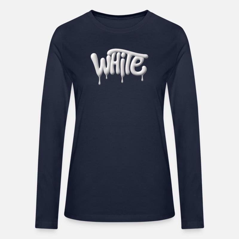 WHITE Drip 3D Glossy Graffiti Shirt – Bold Street