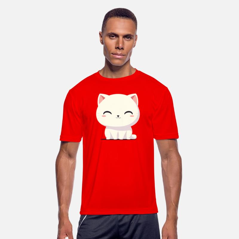 White Shy Cat Cute White Cat