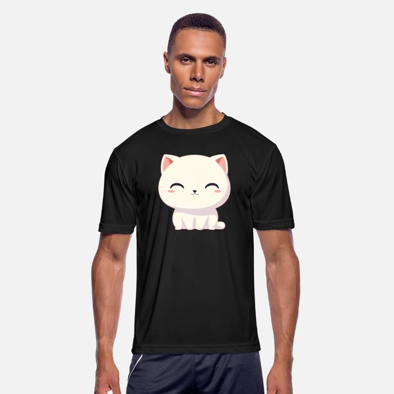 White Shy Cat Cute White Cat