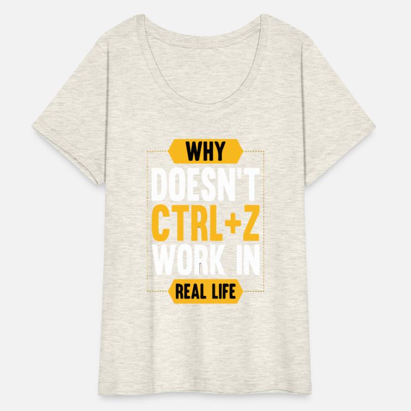 why doesnt ctrl+z work in real life