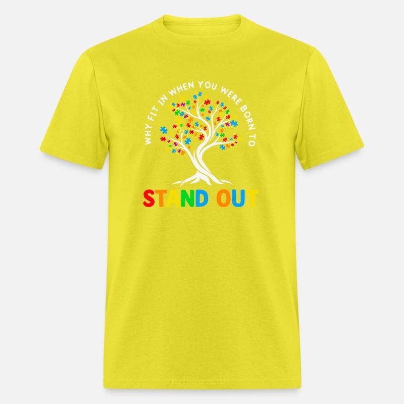 Why Fit In Autism Awareness Shirts