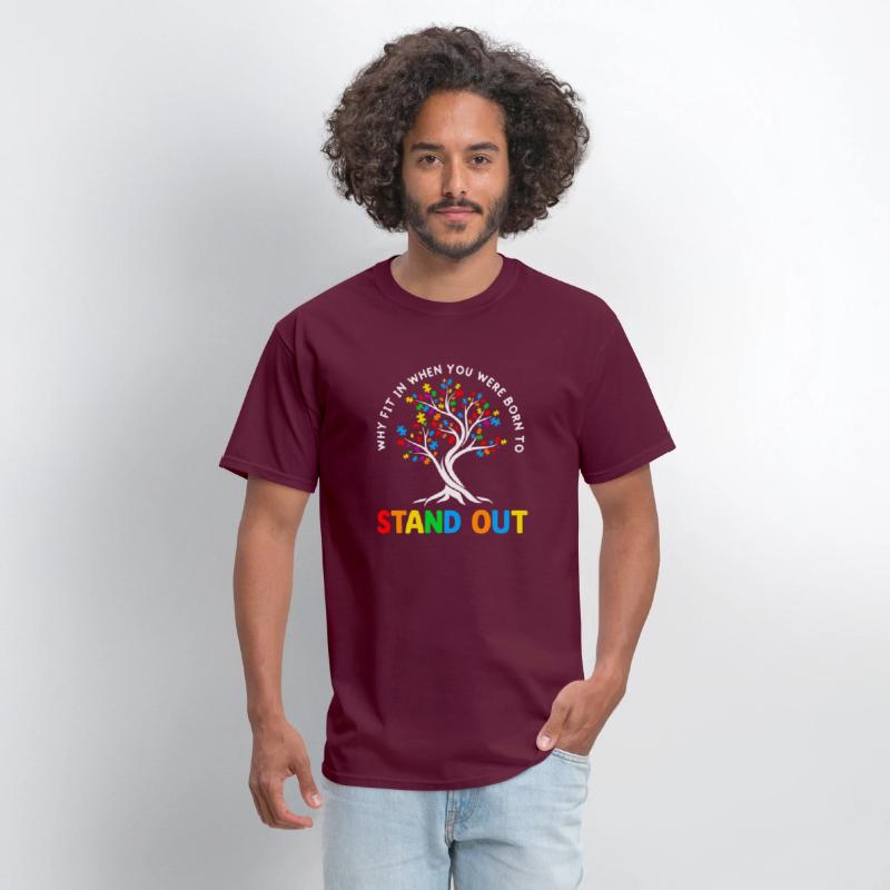 Why Fit In Autism Awareness Shirts