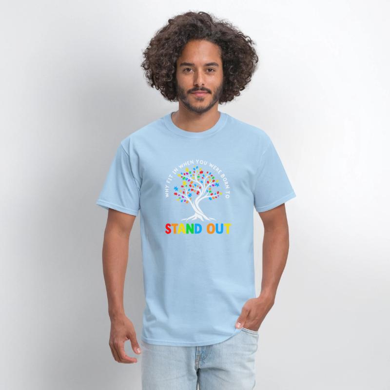 Why Fit In Autism Awareness Shirts