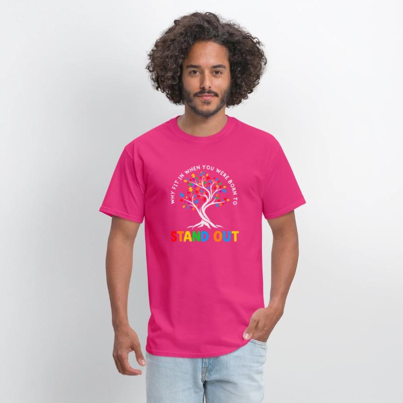 Why Fit In Autism Awareness Shirts