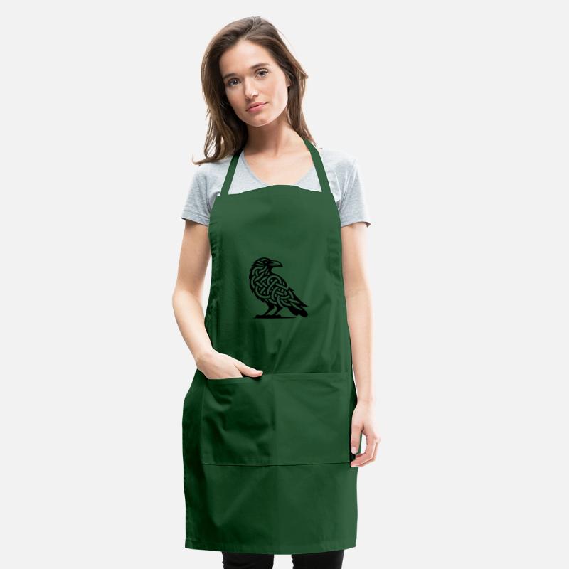 Wild Crow Bird Celtic Tattoo Knot Style