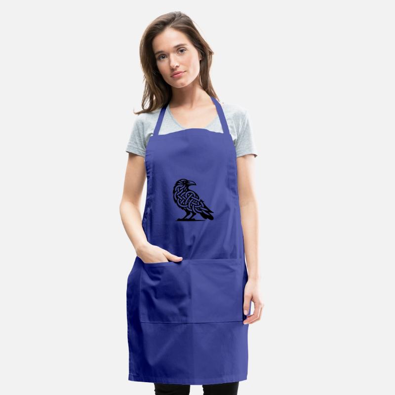 Wild Crow Bird Celtic Tattoo Knot Style