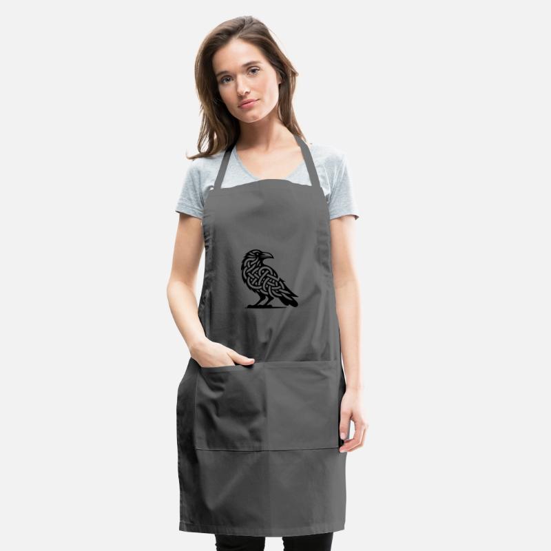 Wild Crow Bird Celtic Tattoo Knot Style