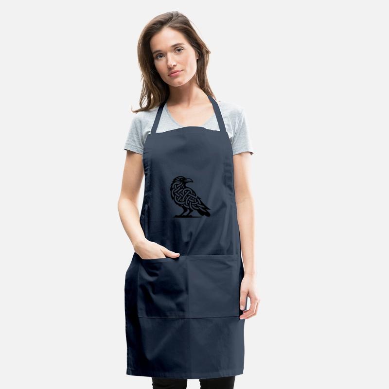 Wild Crow Bird Celtic Tattoo Knot Style