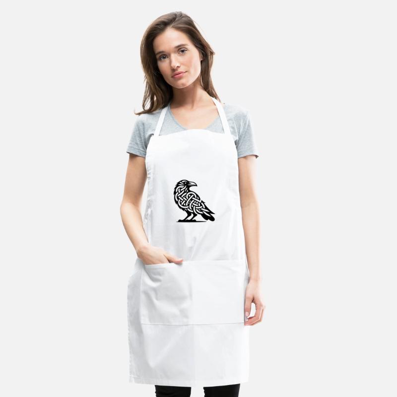 Wild Crow Bird Celtic Tattoo Knot Style