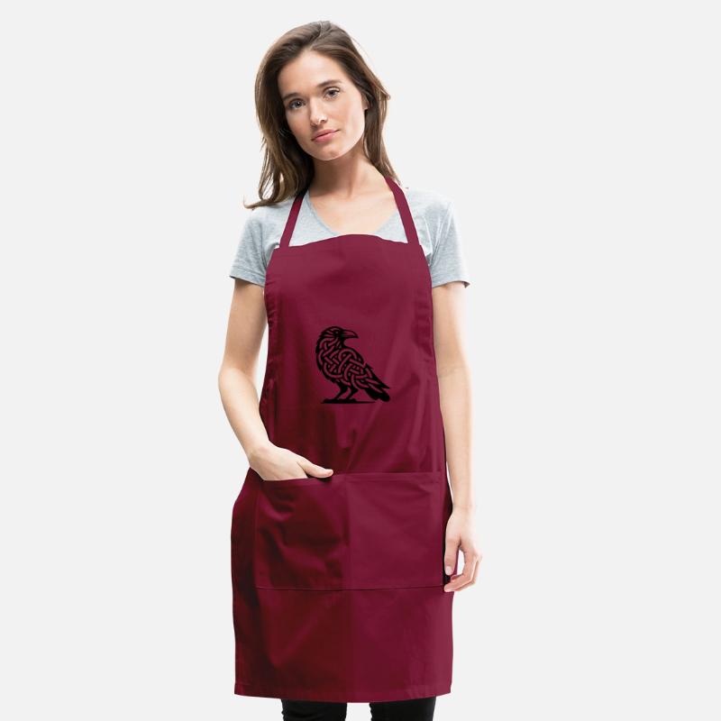 Wild Crow Bird Celtic Tattoo Knot Style