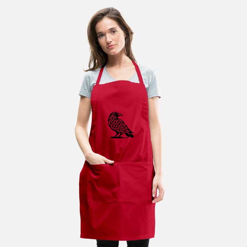 Wild Crow Bird Celtic Tattoo Knot Style