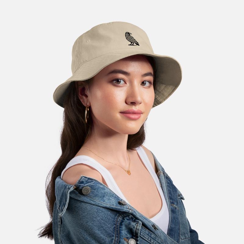 Wild Crow Bird Celtic Tattoo Knot Style