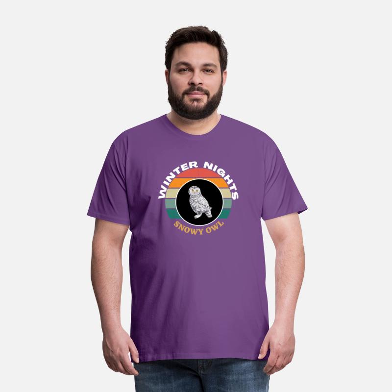 Winter Nights Snowy Owl