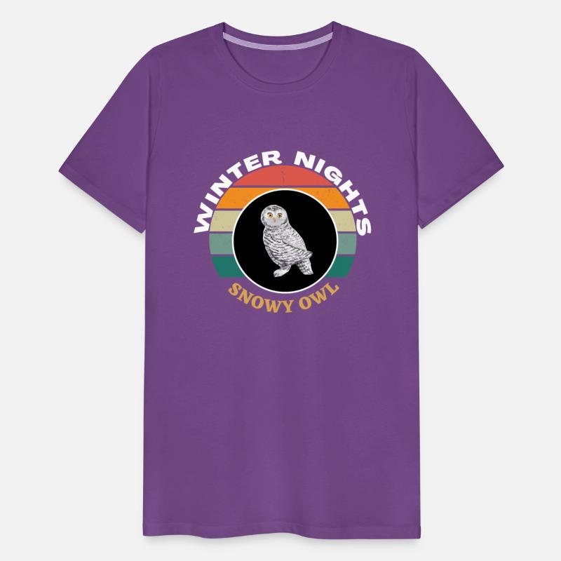 Winter Nights Snowy Owl