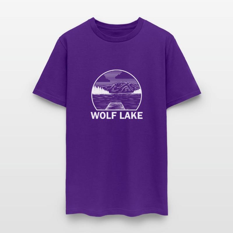 Wolf Lake Illinois Fishing Camping Summer
