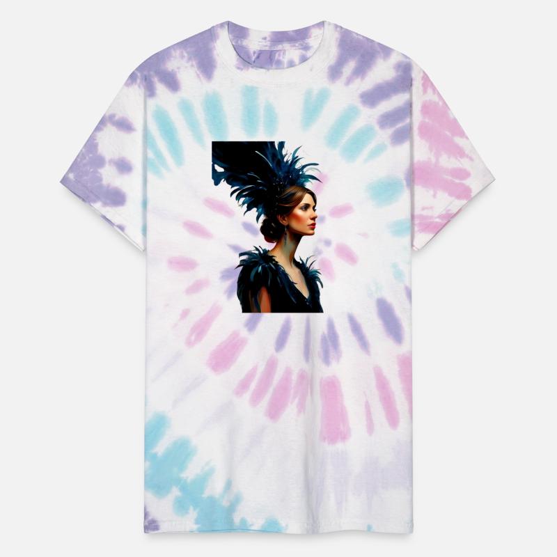 Woman face silhouette