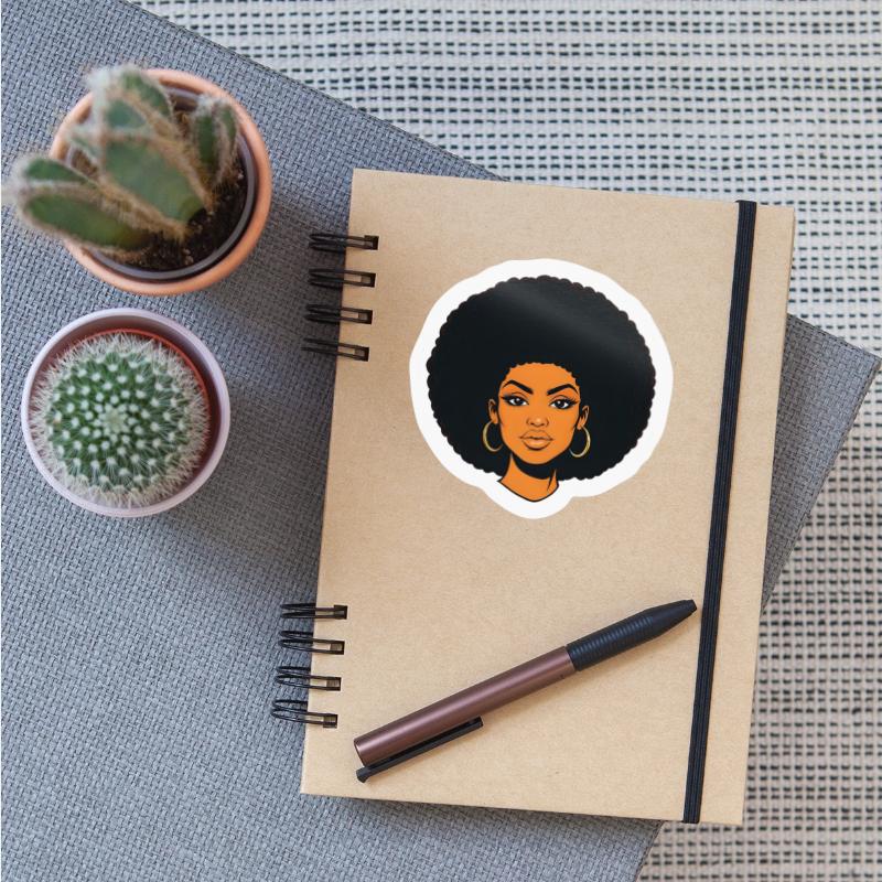 Woman With Afro