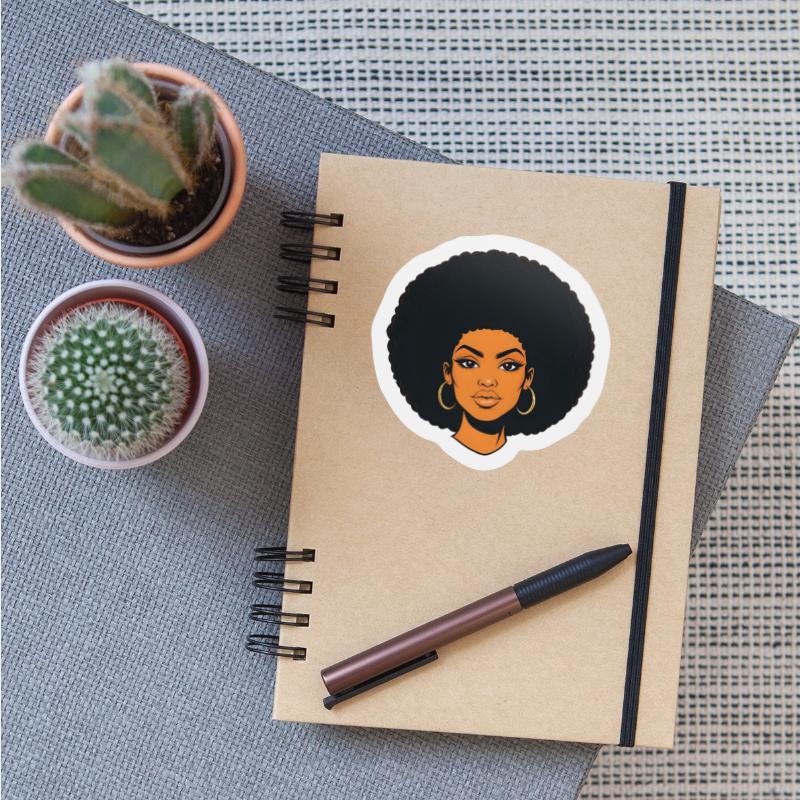 Woman With Afro
